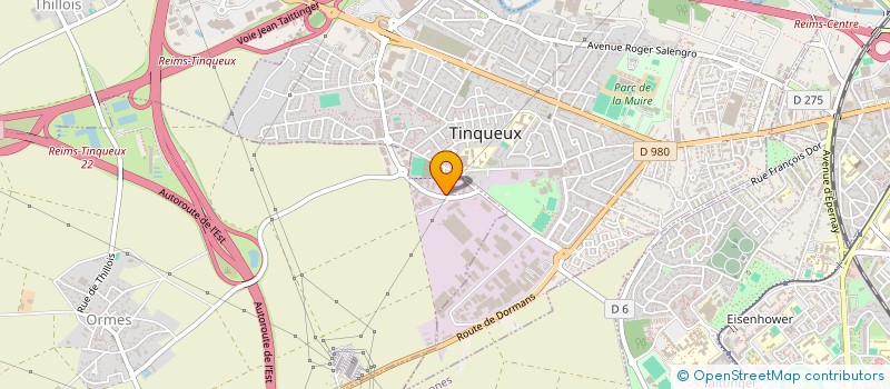 localisation de l'entreprise HDI à ORMES