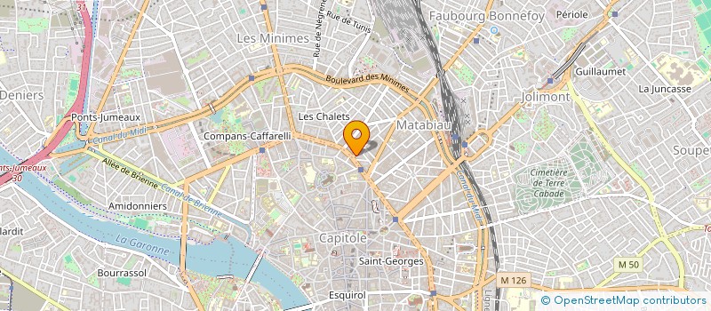 localisation de l'entreprise HDI  TOULOUSE