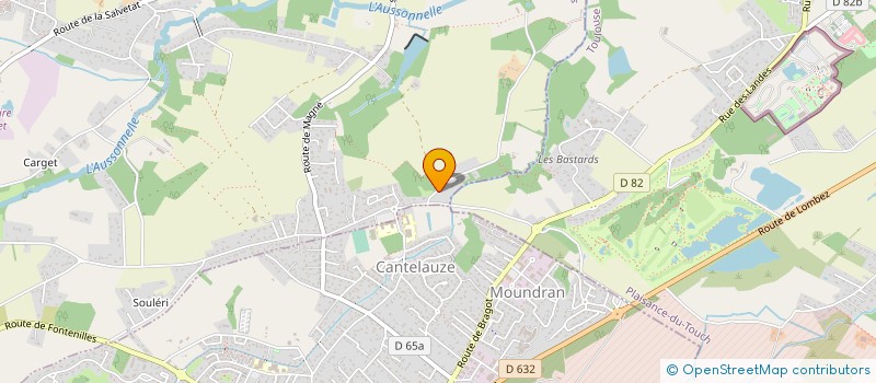 localisation de l'entreprise HDIGITAL à FONTENILLES
