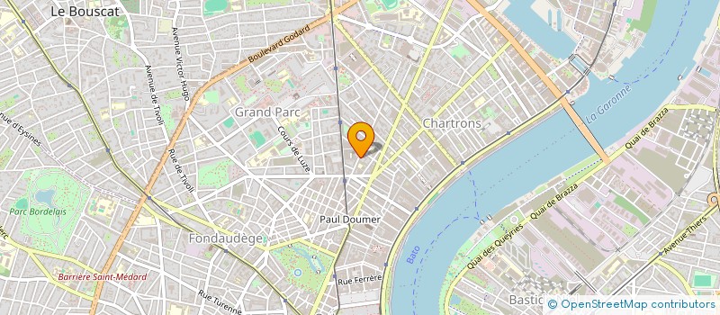 localisation de l'entreprise HDINVEST  BORDEAUX