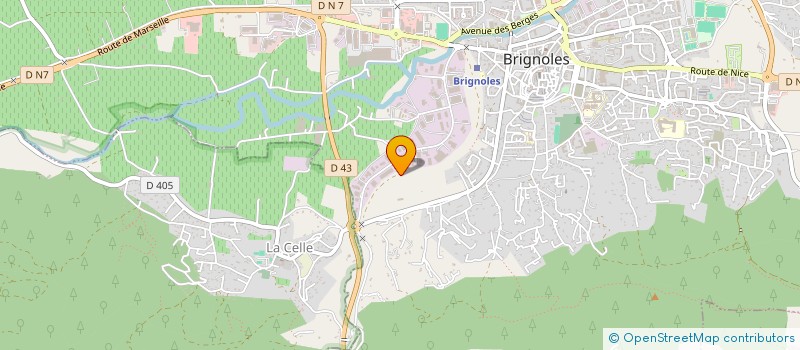 localisation de l'entreprise HDJ BRIGNOLES à BRIGNOLES