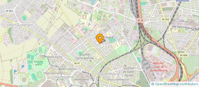 localisation de l'entreprise HDJ CONSEPT  OSTWALD