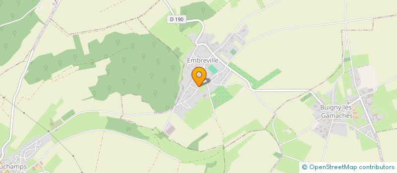 localisation de l'entreprise HDJ POLISSAGE à EMBREVILLE