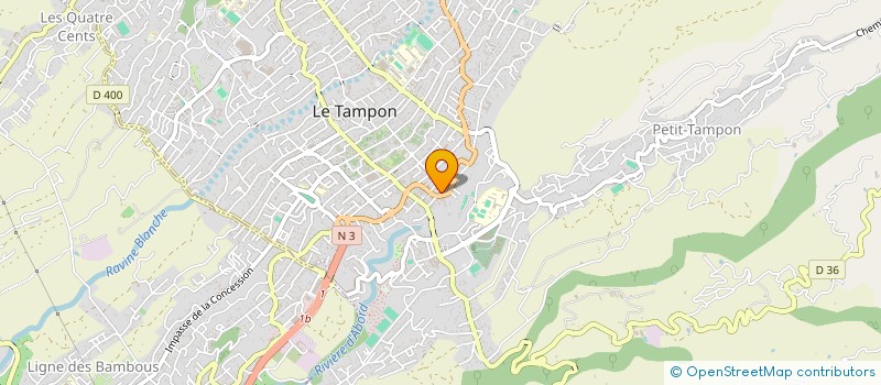 localisation de l'entreprise HDJM à LE TAMPON