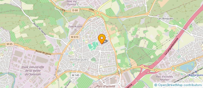 localisation de l'entreprise HDK à VENDARGUES