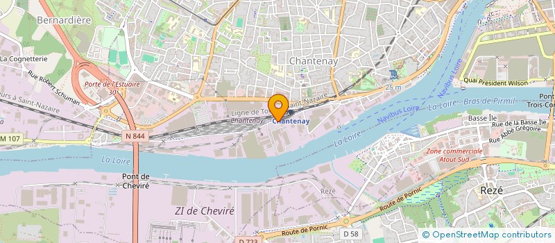 localisation de l'entreprise HDL à NANTES