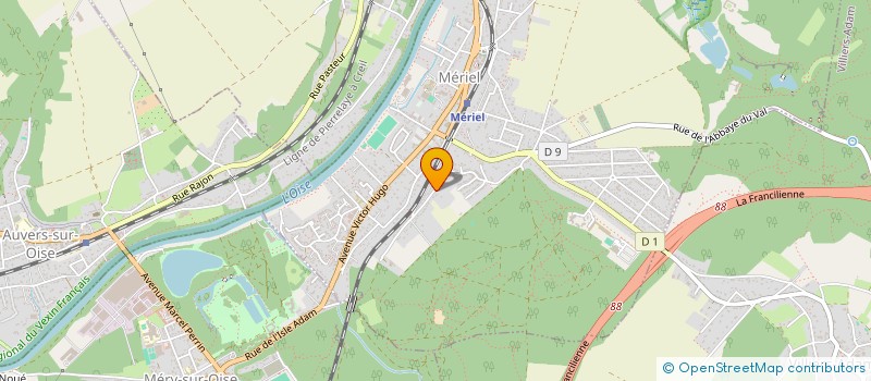 localisation de l'entreprise HDL à MERIEL