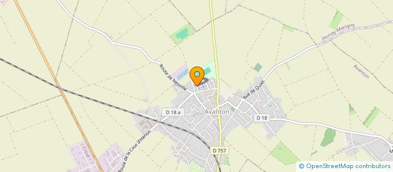 localisation de l'entreprise HDL à AVANTON