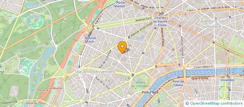 localisation de l'entreprise HDL  PARIS