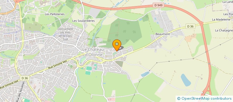 localisation de l'entreprise HDL à LES SABLES-D'OLONNE