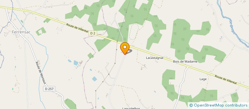 localisation de l'entreprise HDL  BOURNEL