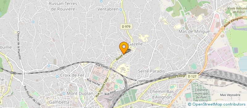 localisation de l'entreprise HDL INDUSTRIES à NIMES
