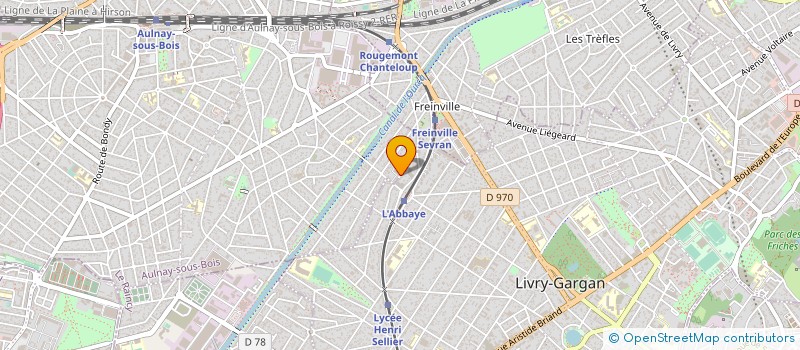 localisation de l'entreprise HDL NETTOYAGE  LIVRY-GARGAN
