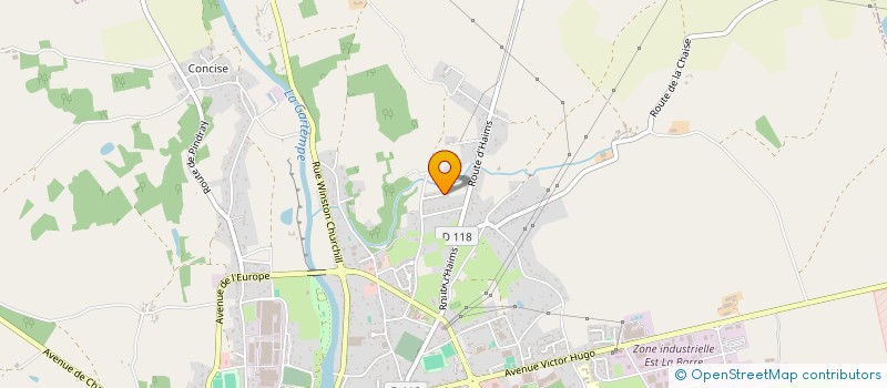 localisation de l'entreprise HDLA  MONTMORILLON