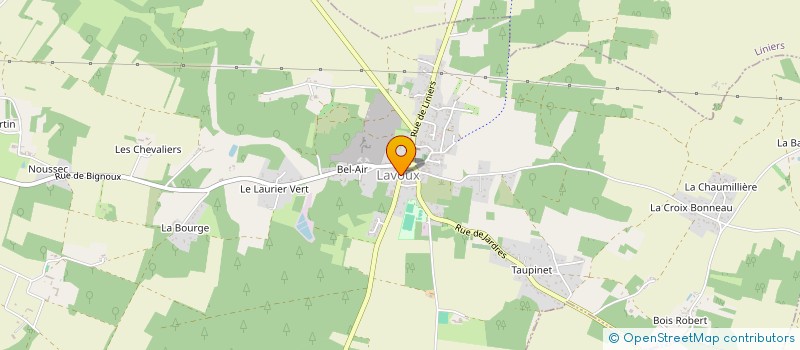 localisation de l'entreprise HDLAC à LAVOUX