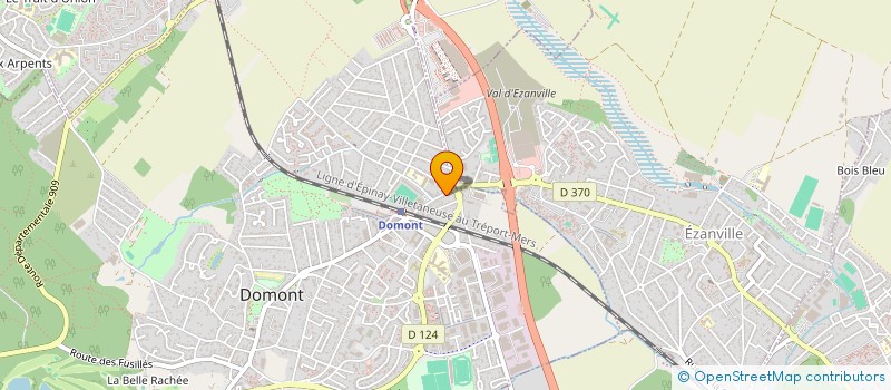 localisation de l'entreprise HDLMN  DOMONT