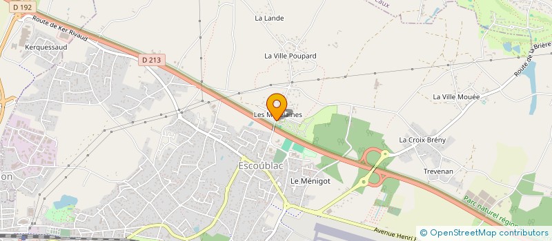 localisation de l'entreprise HDLP à LA BAULE-ESCOUBLAC