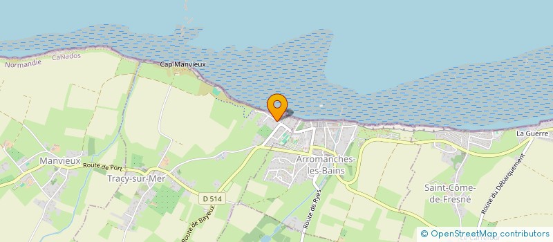 localisation de l'entreprise HDLP  TRACY-SUR-MER