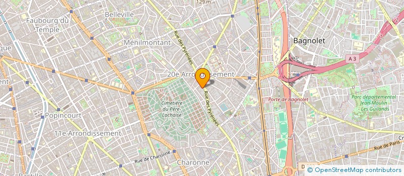 localisation de l'entreprise HDM  PARIS