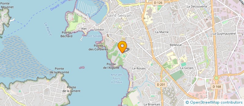 localisation de l'entreprise HDM à SAINT-MALO
