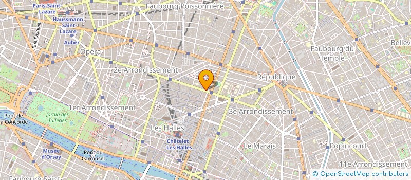 localisation de l'entreprise HDMB FOOD  PARIS