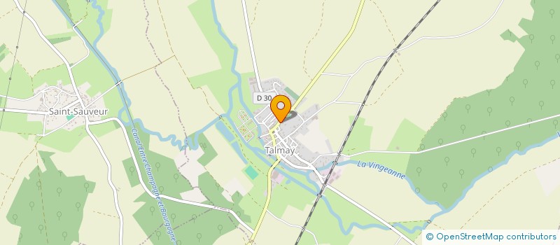 localisation de l'entreprise HDME  TALMAY