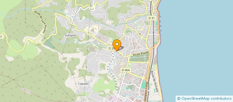 localisation de l'entreprise HDML à BASTIA