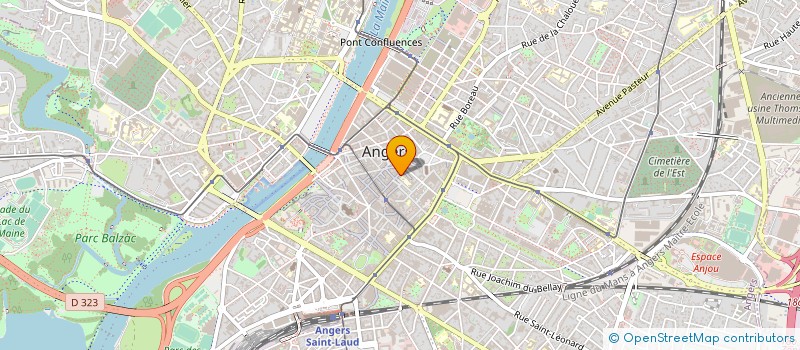 localisation de l'entreprise HDN à ANGERS