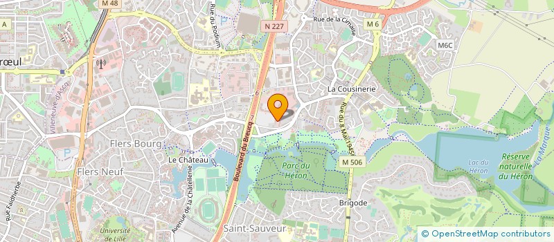 localisation de l'entreprise HDN  VILLENEUVE-D'ASCQ