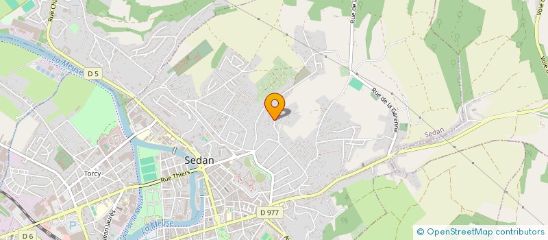 localisation de l'entreprise HDNS PROD  SEDAN