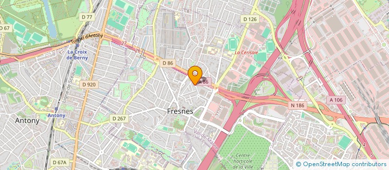 localisation de l'entreprise HDO  FRESNES