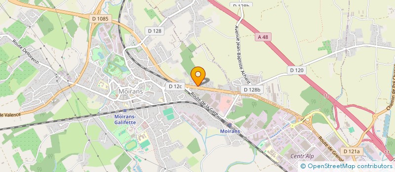 localisation de l'entreprise HDO CONSTRUCTIONS  MOIRANS