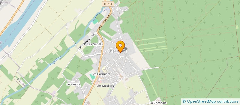 localisation de l'entreprise HDO SERVICES  CHAILLES