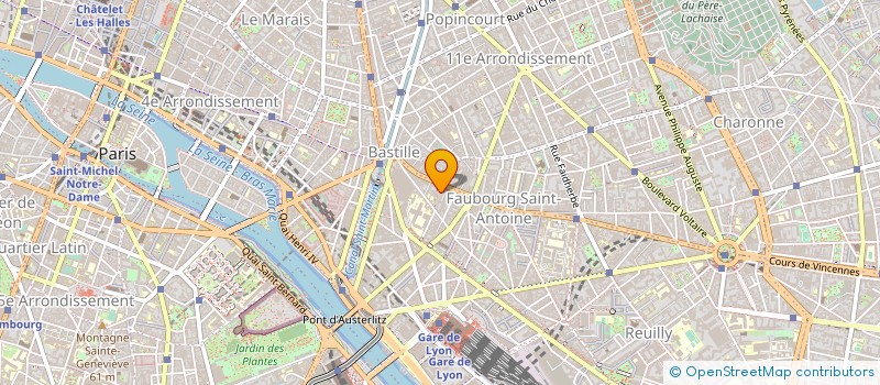 localisation de l'entreprise HDP  PARIS