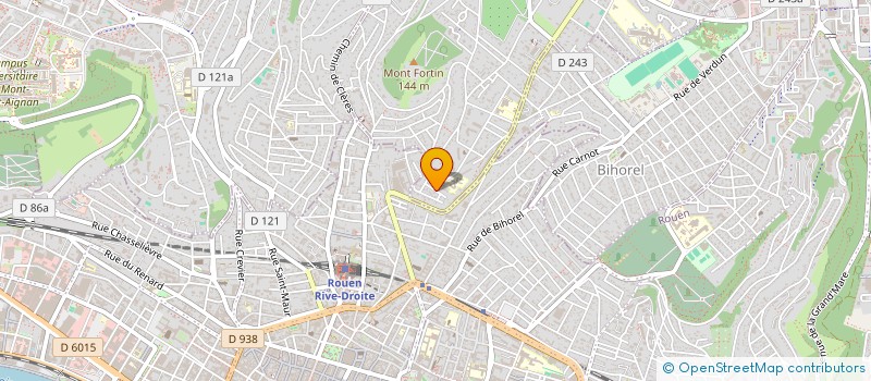 localisation de l'entreprise HDP à BOIS-GUILLAUME