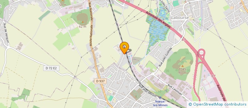 localisation de l'entreprise HDP EXERCANT SOUS L'ENSEIGNE LE CAFE DU STADE  VERQUIGNEUL