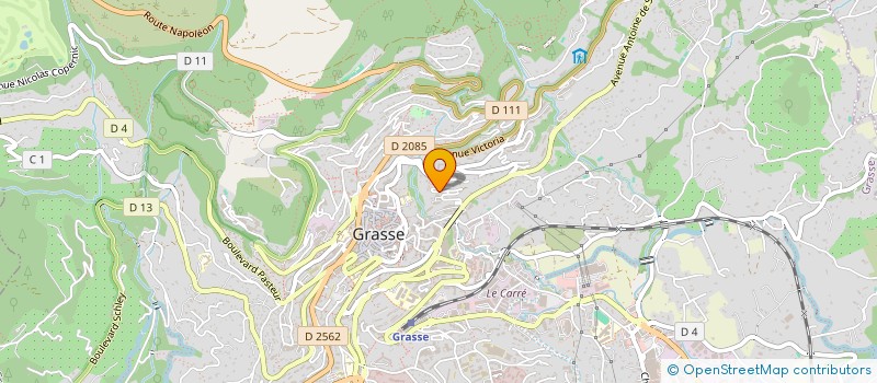 localisation de l'entreprise HDP INNOVATION  GRASSE