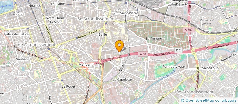 localisation de l'entreprise HDP RENOVATION à MARSEILLE