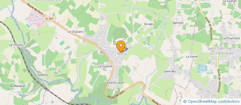 localisation de l'entreprise HDP SOLUTIONS à SAVIGNY