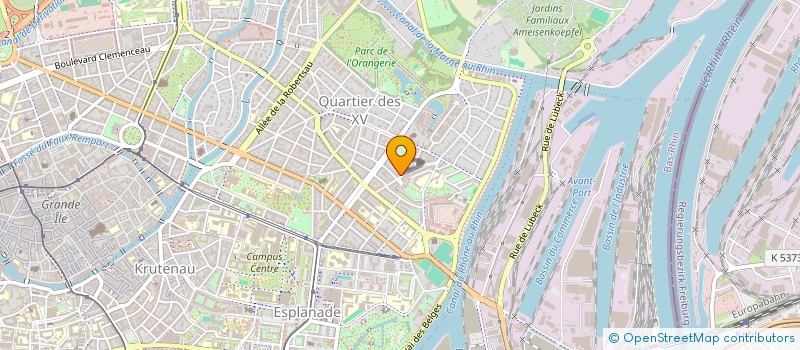 localisation de l'entreprise HDP STRASBOURG à STRASBOURG
