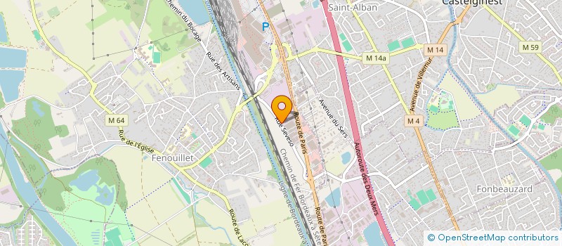 localisation de l'entreprise HDR  BARBAZAN-DEBAT