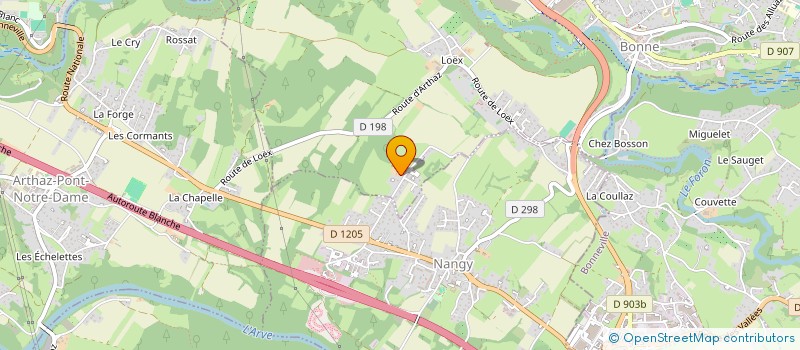 localisation de l'entreprise HDR  BONNE