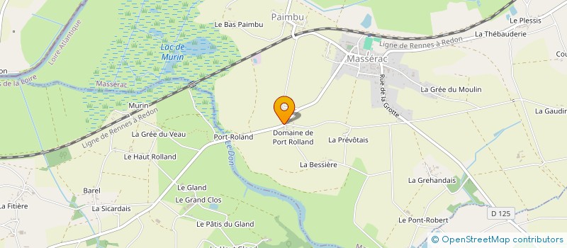 localisation de l'entreprise HDR ENERGIES RENOUVELABLES  GUEMENE-PENFAO