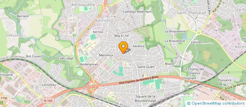 localisation de l'entreprise HDRA à VANNES