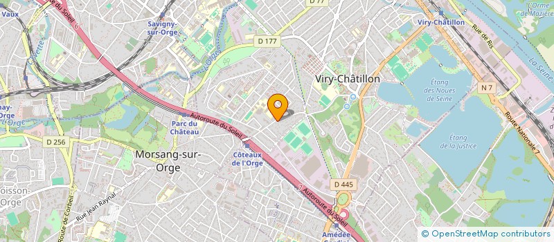 localisation de l'entreprise HDRONES à VIRY-CHATILLON
