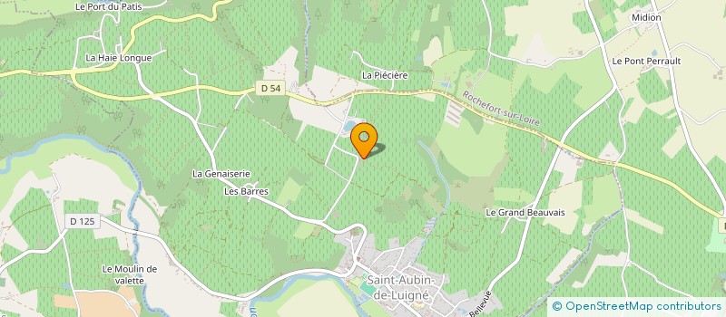 localisation de l'entreprise HDS  VAL-DU-LAYON