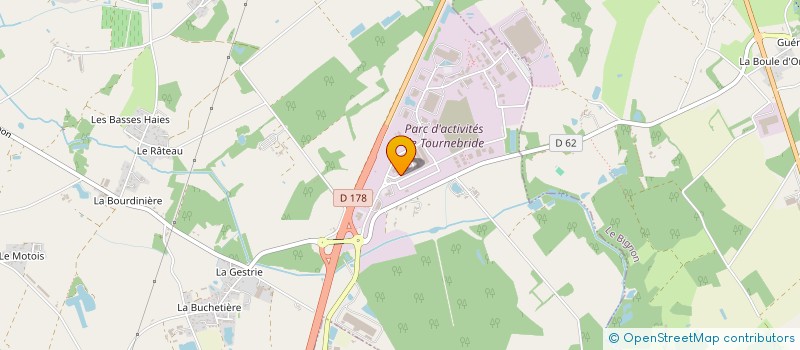 localisation de l'entreprise HDS à LA CHEVROLIERE
