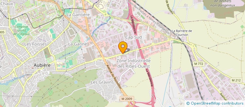 localisation de l'entreprise HDS à AUBIERE
