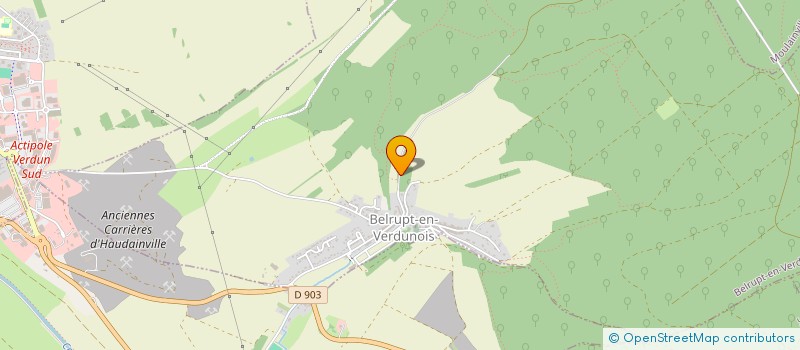localisation de l'entreprise HDS à BELRUPT-EN-VERDUNOIS
