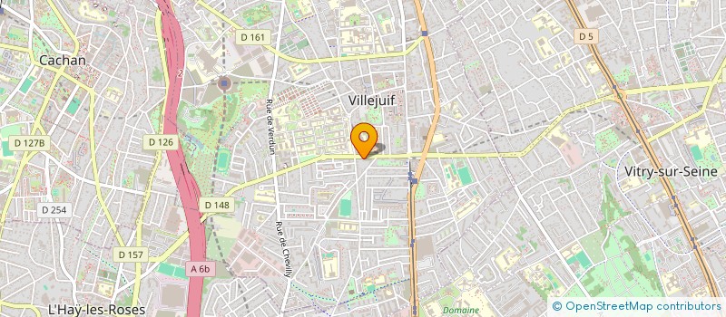 localisation de l'entreprise HDS CAR à VILLEJUIF